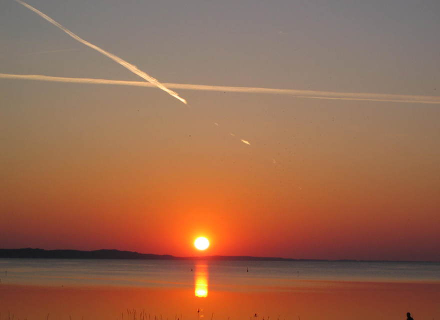 Sonnenuntergang Strand Lietzow
