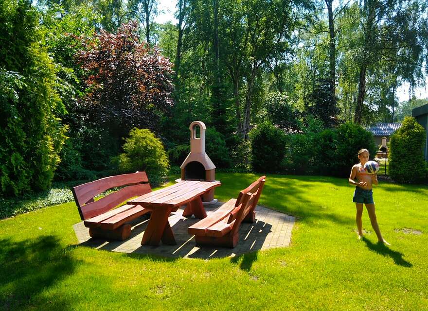 Garten mit Erholungsplatz