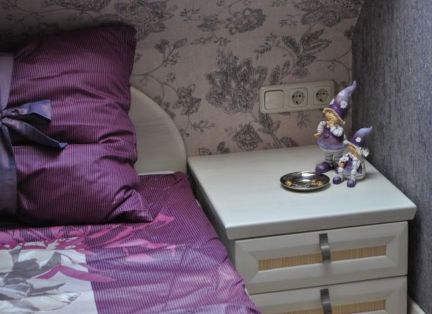 Schlafzimmer mit Doppelbett