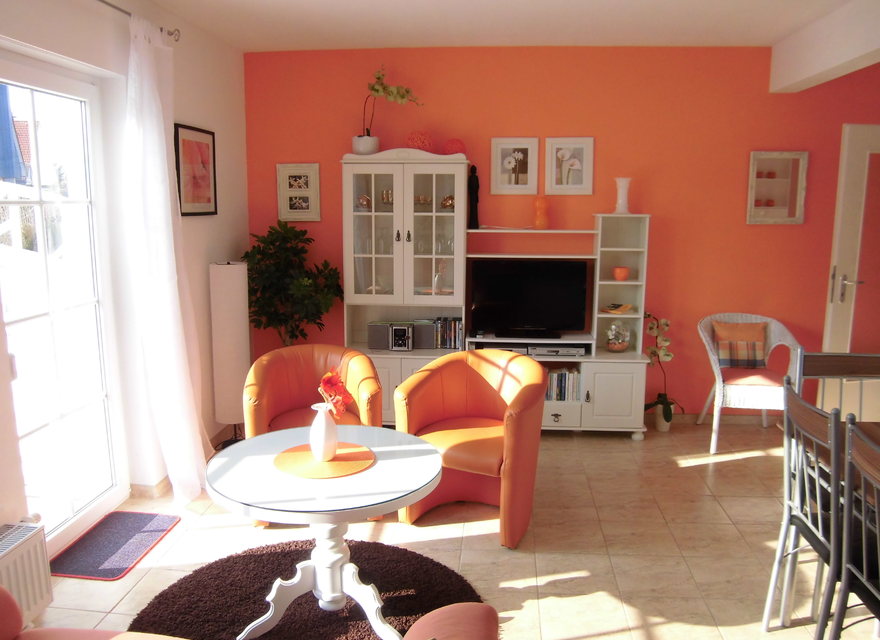 FeWo I  TV üb. Spiegel