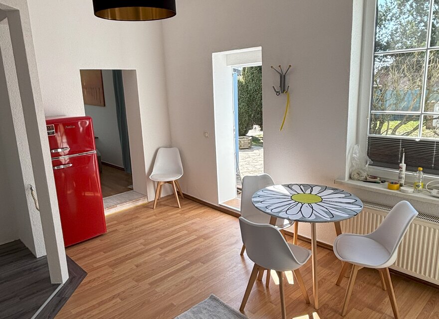 Blick Richtung Schlafzimmer