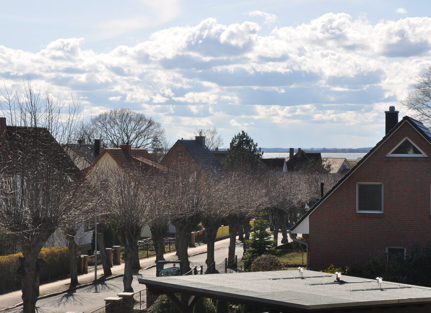 Blick zum Achterwasser