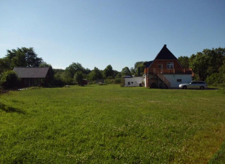 Großer ruhiger Garten