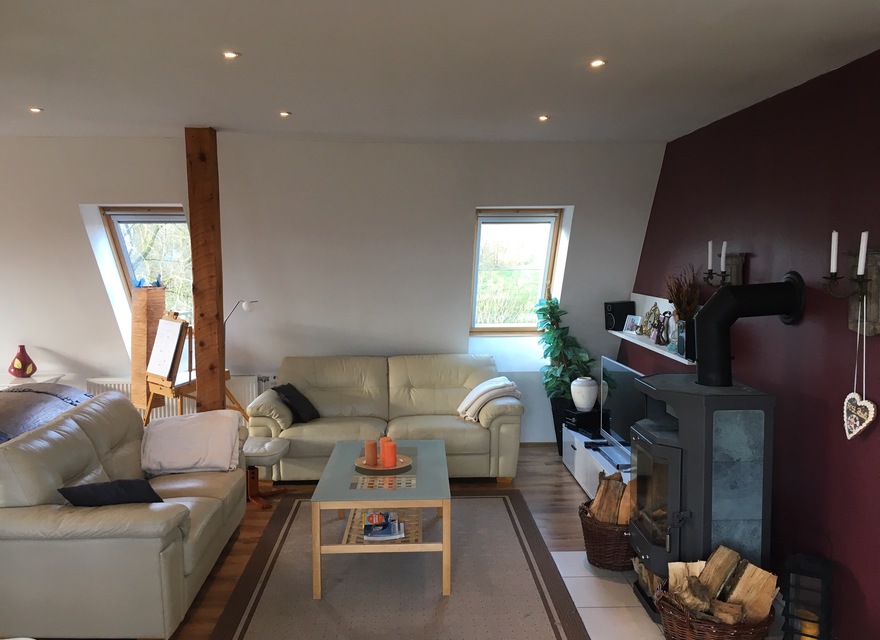 Gemütliche Wohnzimmer / Kamin