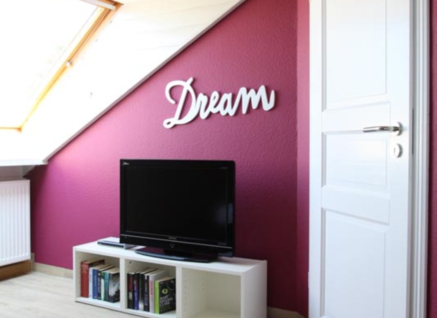 Fernseher im Schlafzimmer 
