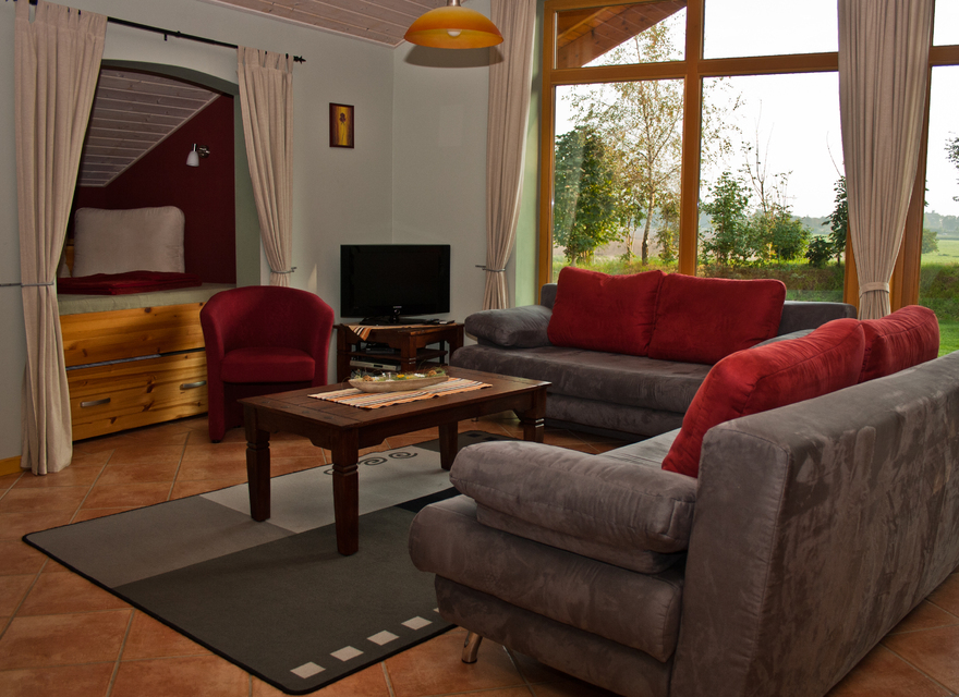 gemütliche Couchgruppe