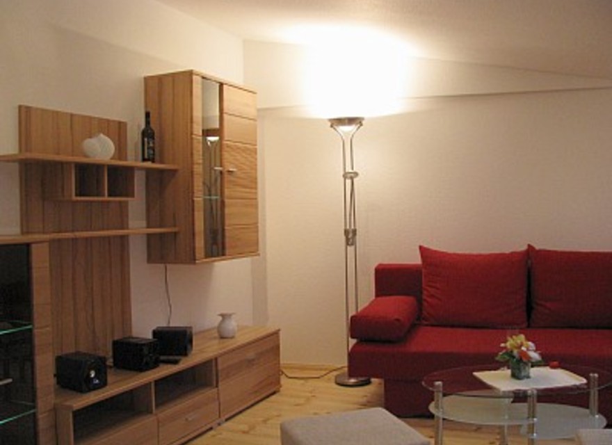 Wohn- und Schlafbereich oben