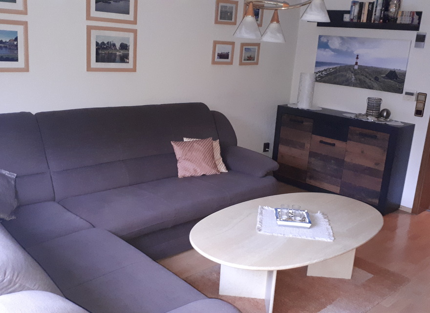 Wohnzimmer mit Funktionscouch