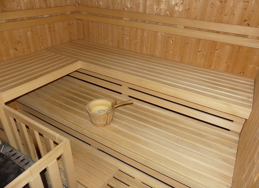 Sauna im Keller