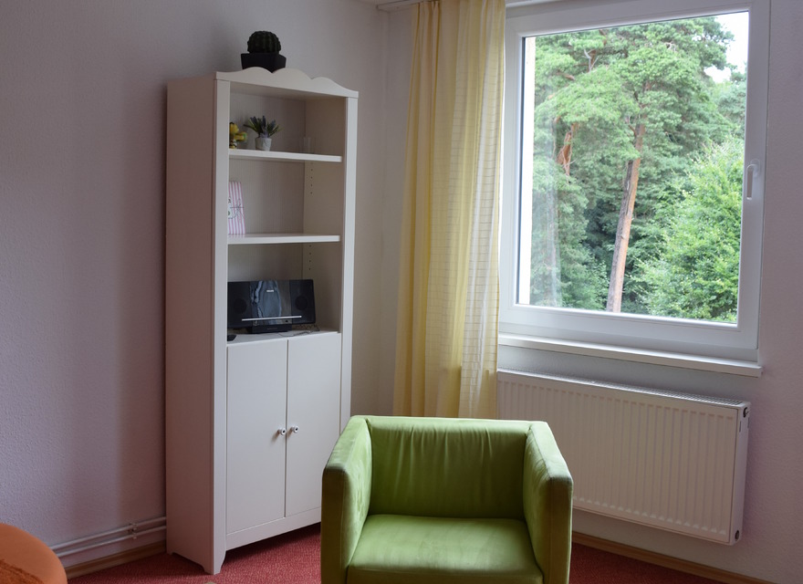 Blick auf den Küstenschutzwald