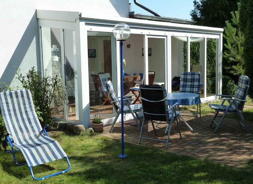 Blick auf den Wintergarten