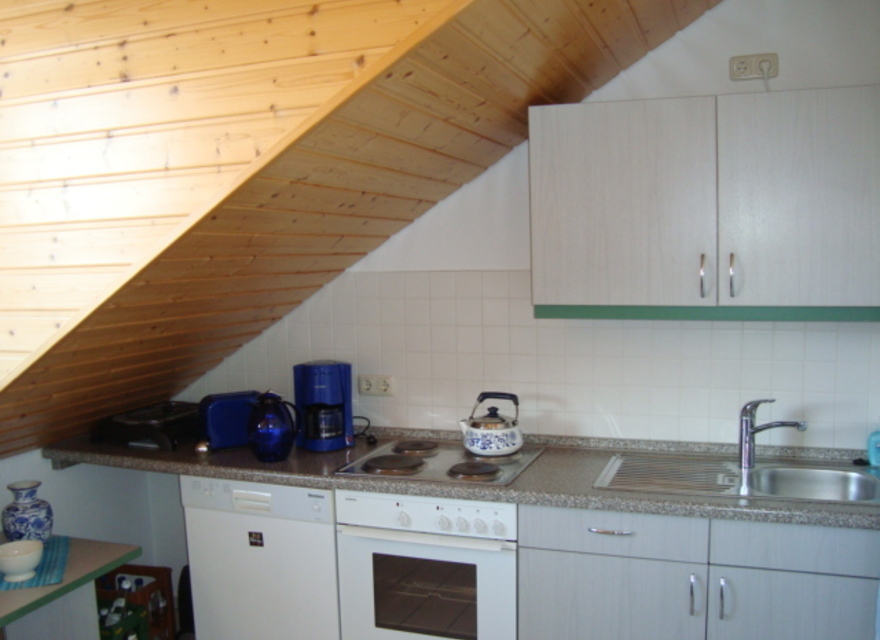 abgeschlossene Küche