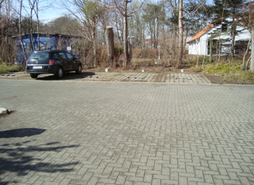 eigener Parkplatz