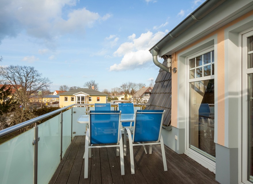 Balkon mit Ausblick