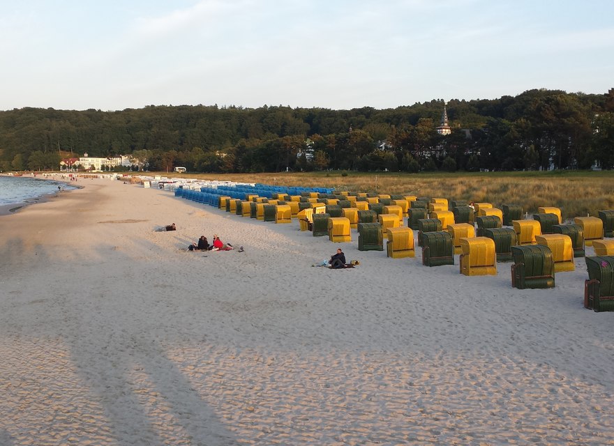 Strand am Abend