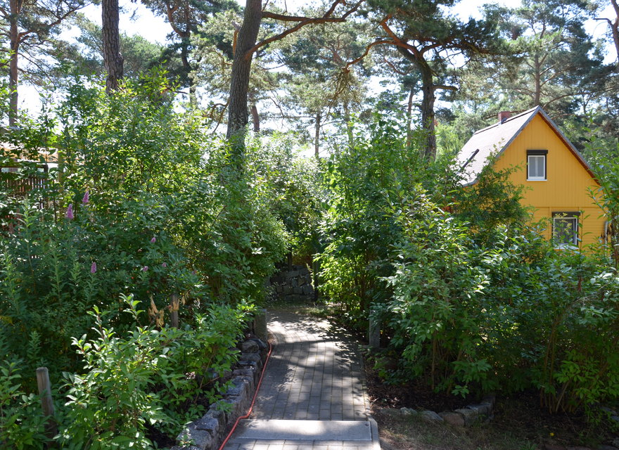 Zugang zum Bungalow