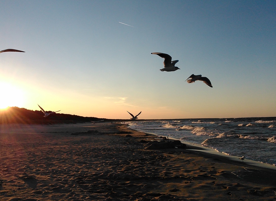 Strand Sonnenuntergang