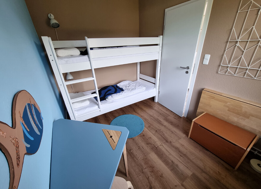 Kinderzimmer mit Etagenbett