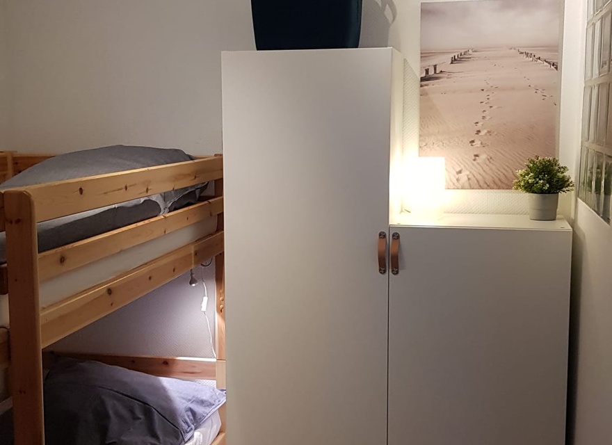 Kinderzimmer mit Etagenbett