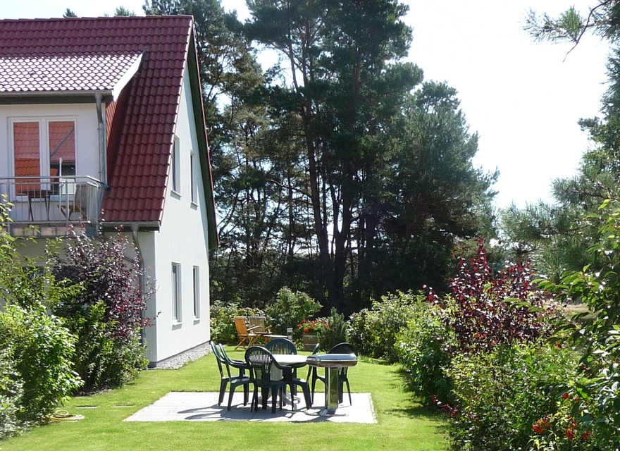 Grillplatz im Garten