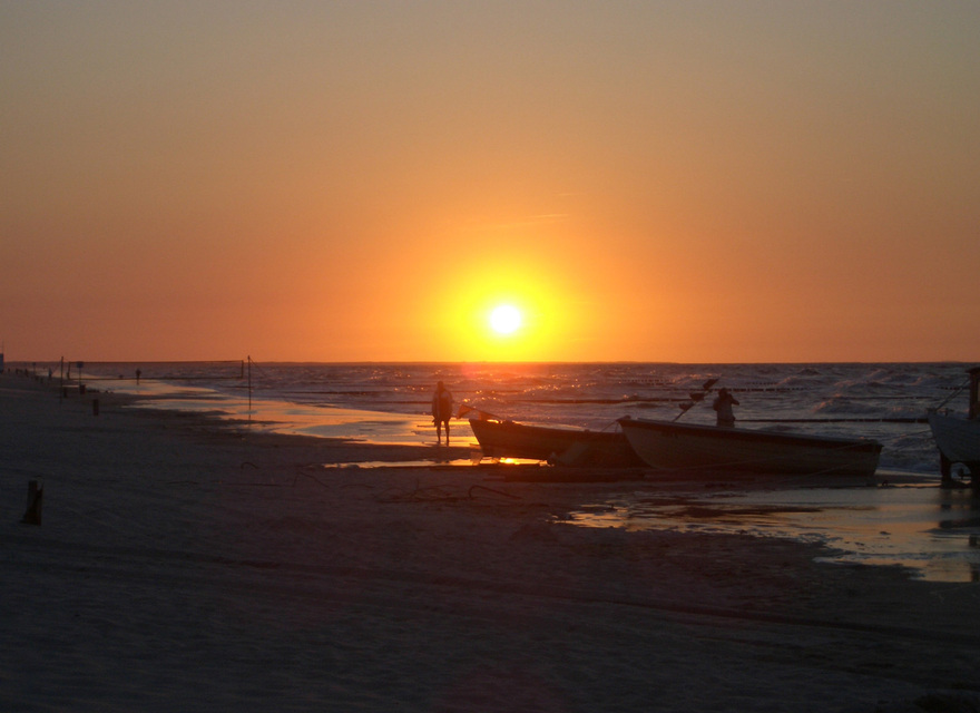 Sonnenuntergang am Meer