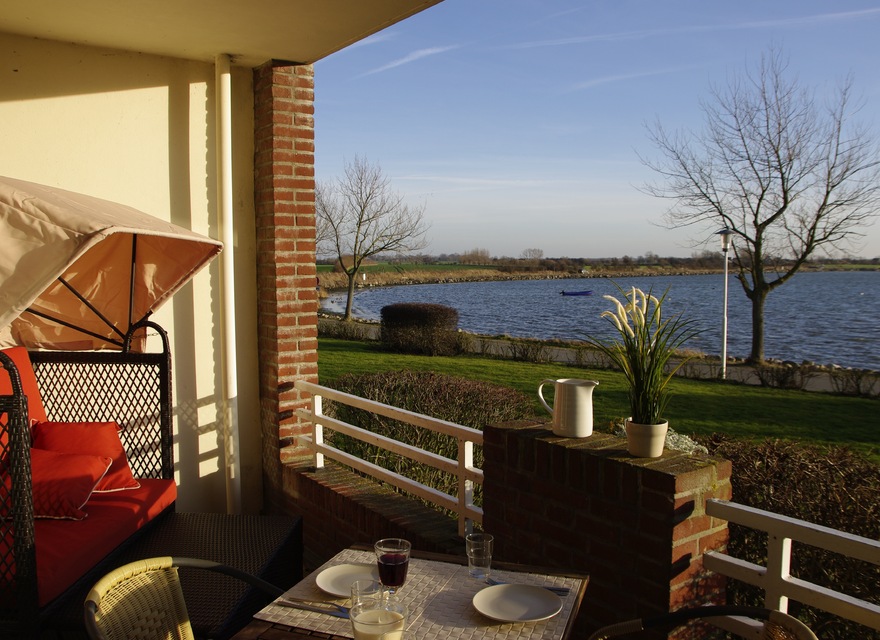 Loggia mit Meerblick