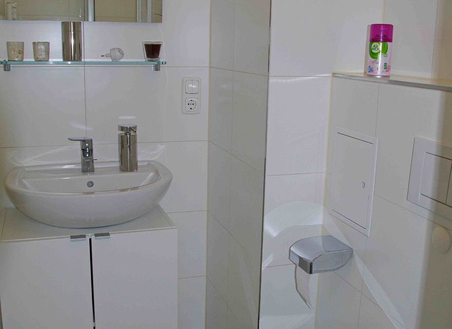 Renoviertes Badezimmer