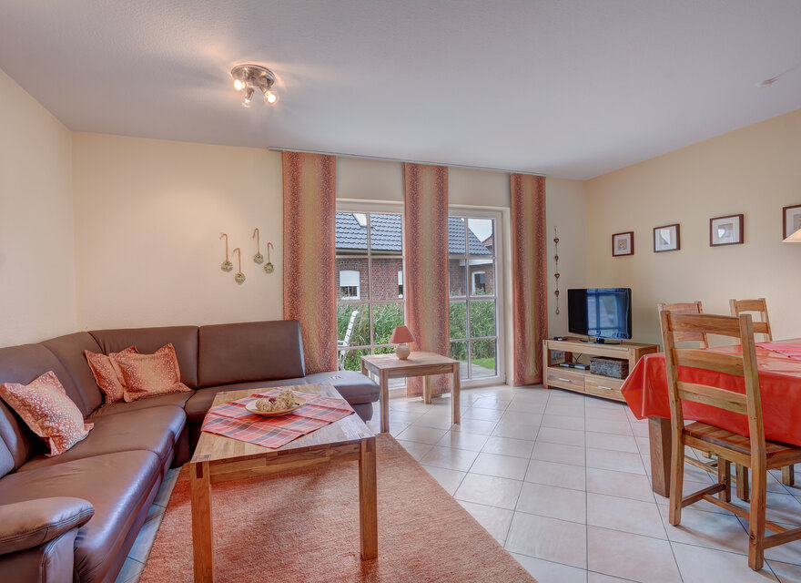 Wohnzimmer mit Terrassenzugang