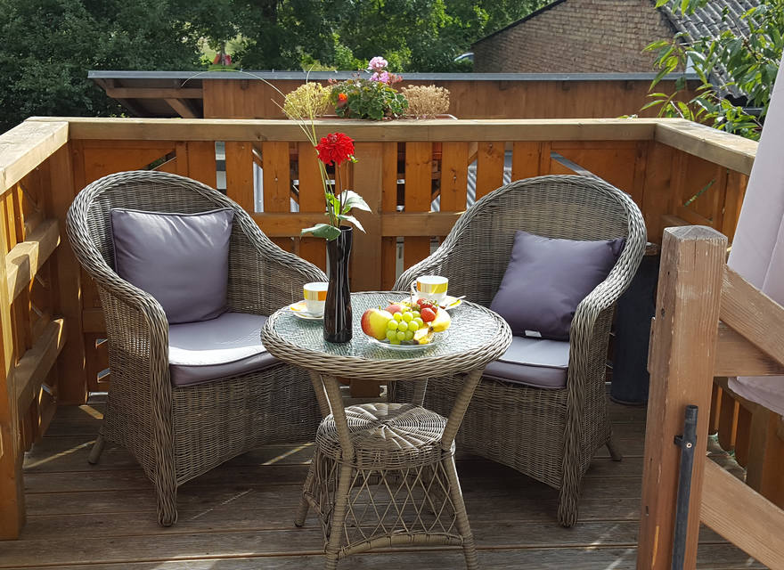 Balkon der Ferienwohnung