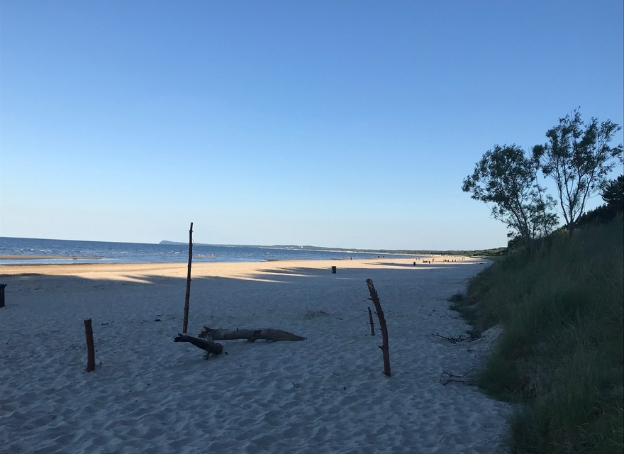 Strand am Abend 
