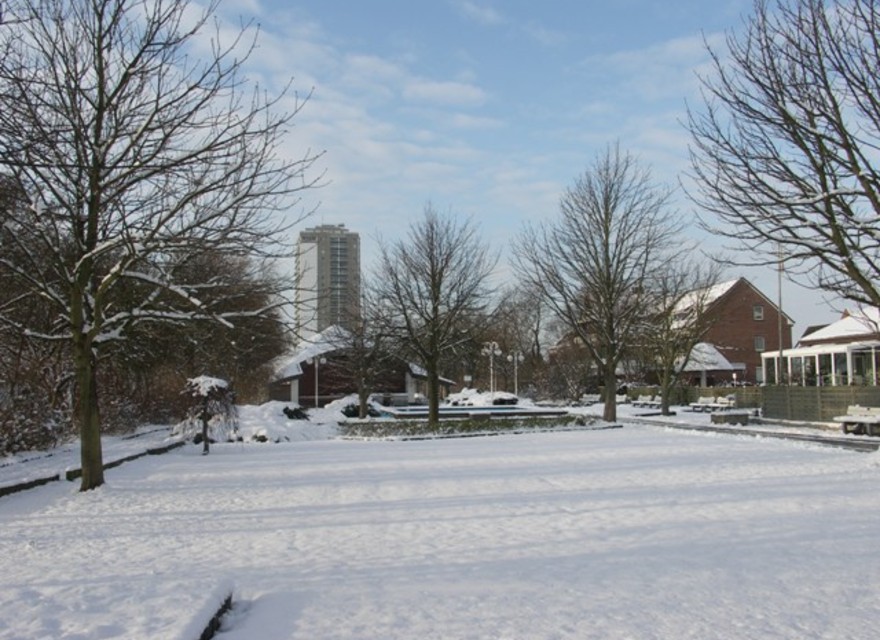 Kurpark im Winter
