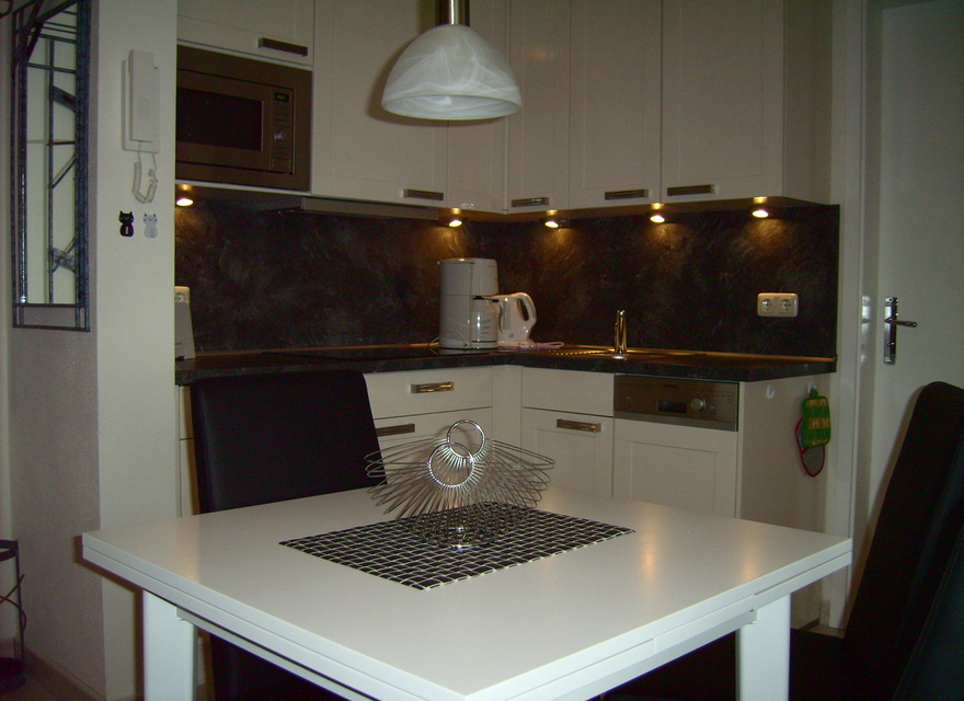 Küche und Essbereich