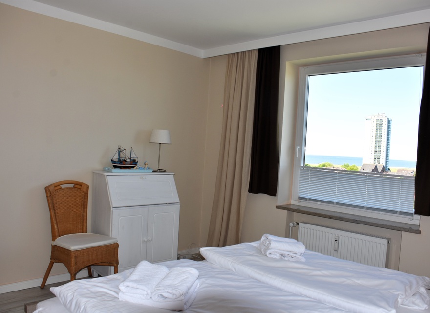 Schlafzimmer mit Aussicht