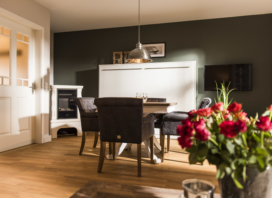 Blick ins Wohnzimmer