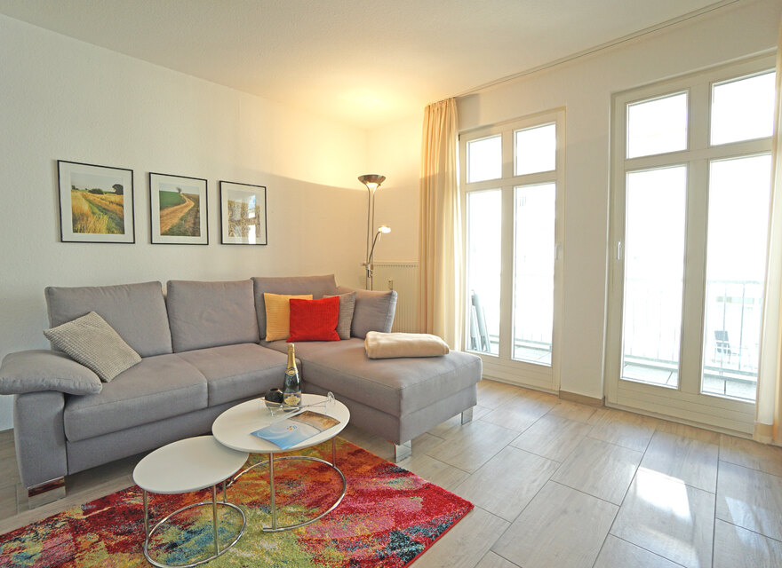 Schlafcouch im Wohnzimmer