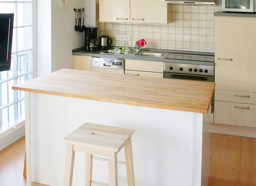 vollausgestattete Küchenzeile