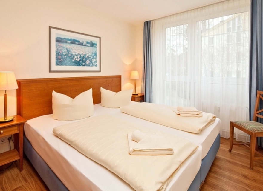 1. Schlafzimmer mit Doppelbett