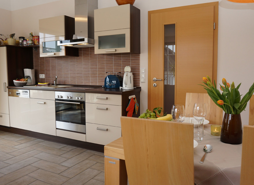 vollausgestattete Küchenzeile