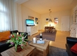 Wohnzimmer mit Flachbildfernse