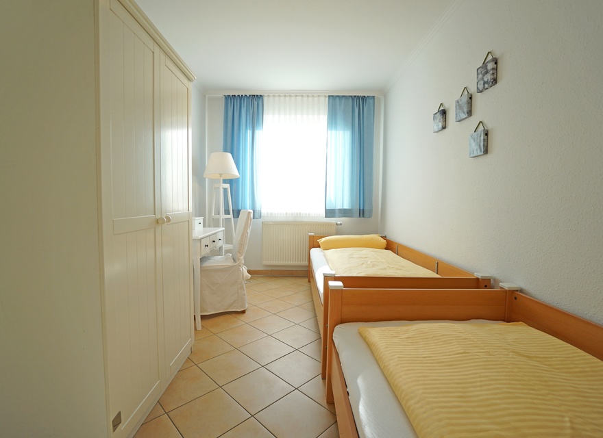 Schlafzimmer mit 2 Einzelbette