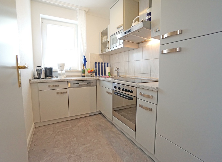 vollausgestattete separate Küc