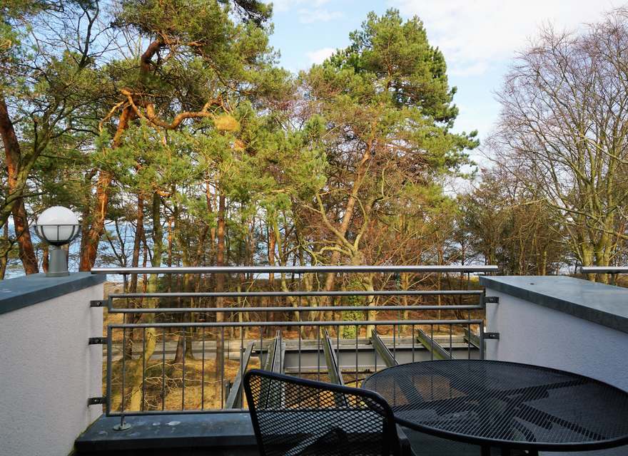 Aussicht vom Balkon