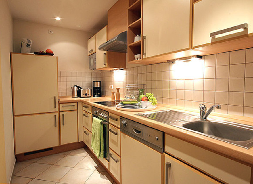 vollausgestattete Küchenzeile