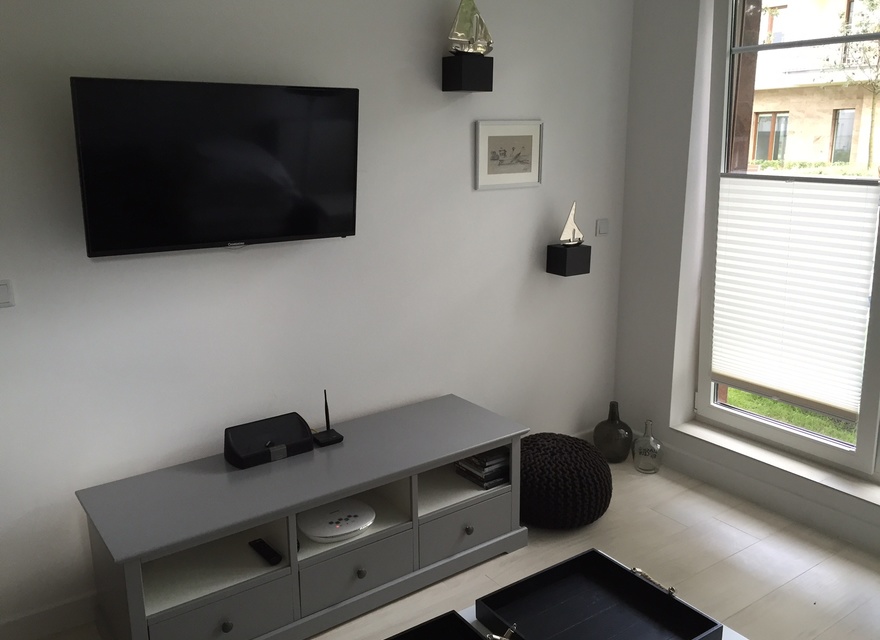 Wohnzimmer mit LCD-TV