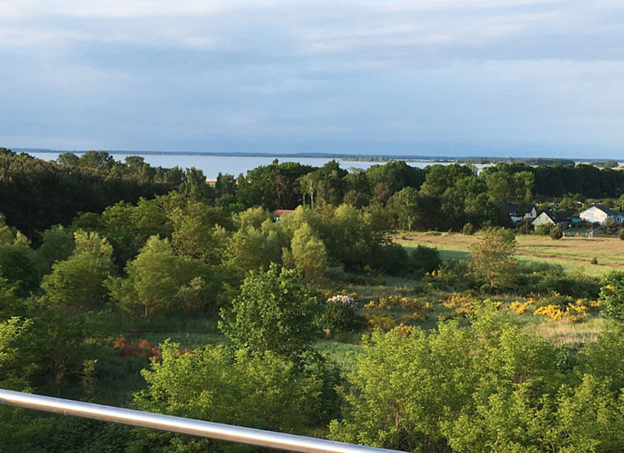 Ausblick auf Achterwasser