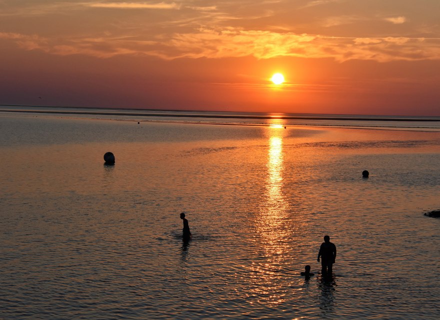 Abendstimmung am Strand