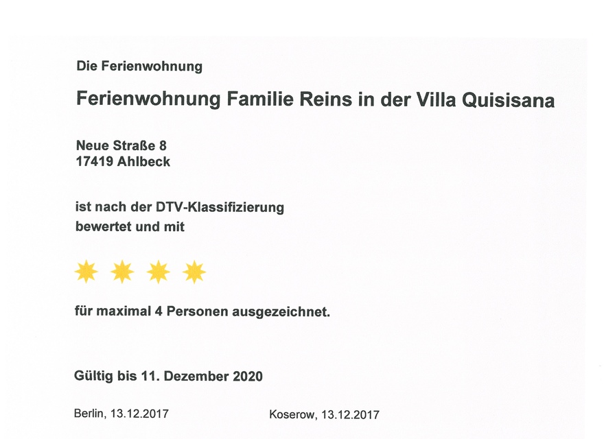 DTV Klassifizierung
