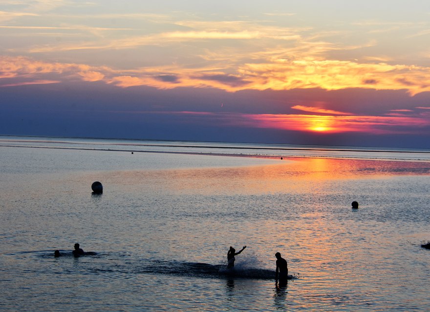 Abendstimmung im Wasser