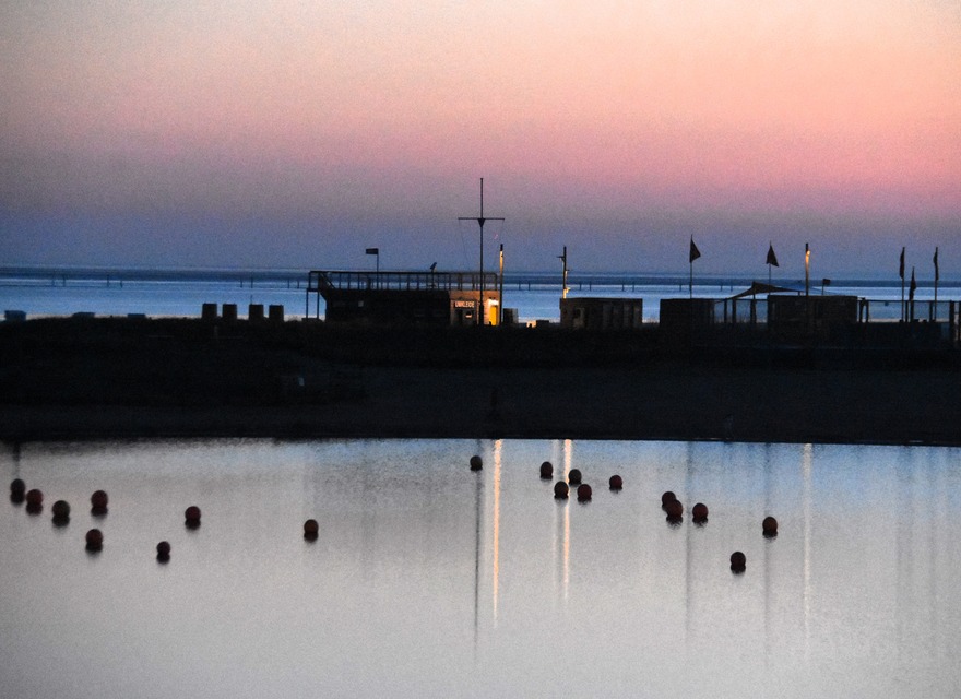Abendstimmung auf der Lagune