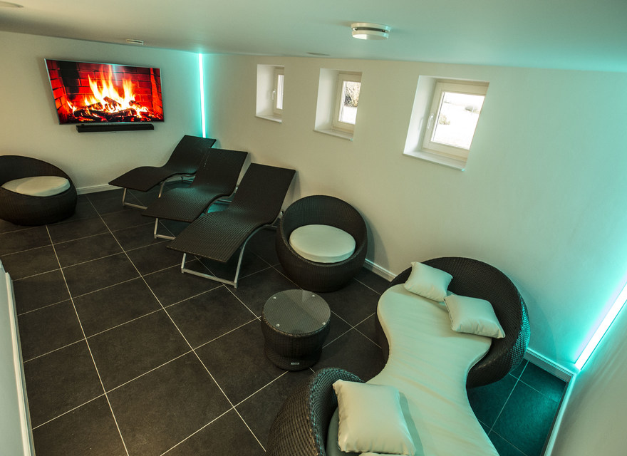 Ruheraum im Wellnessbereich